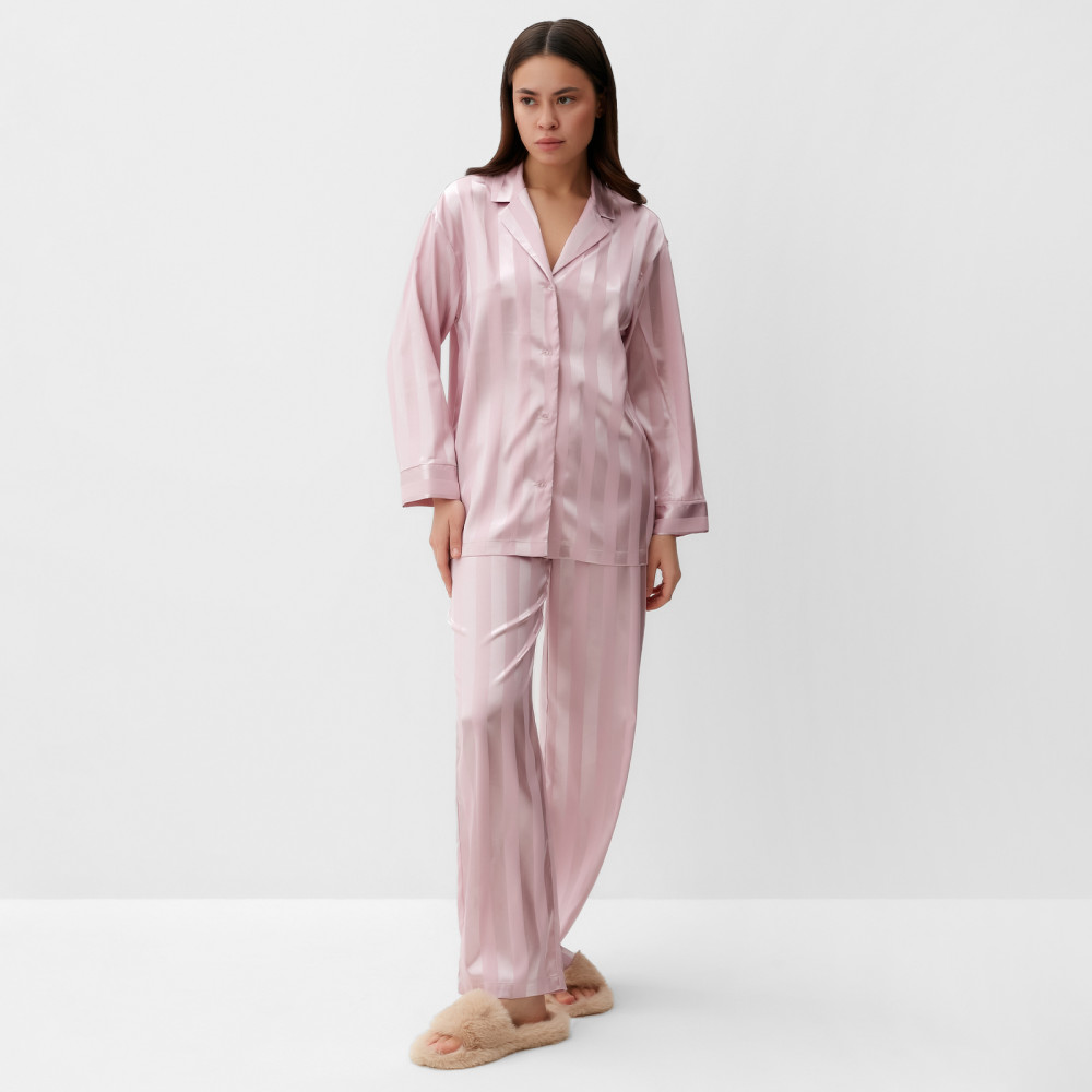 Пижама женская «Полоска» | Silk | KAFTAN