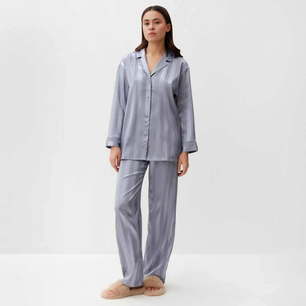 Пижама женская «Полоска» | Silk | KAFTAN