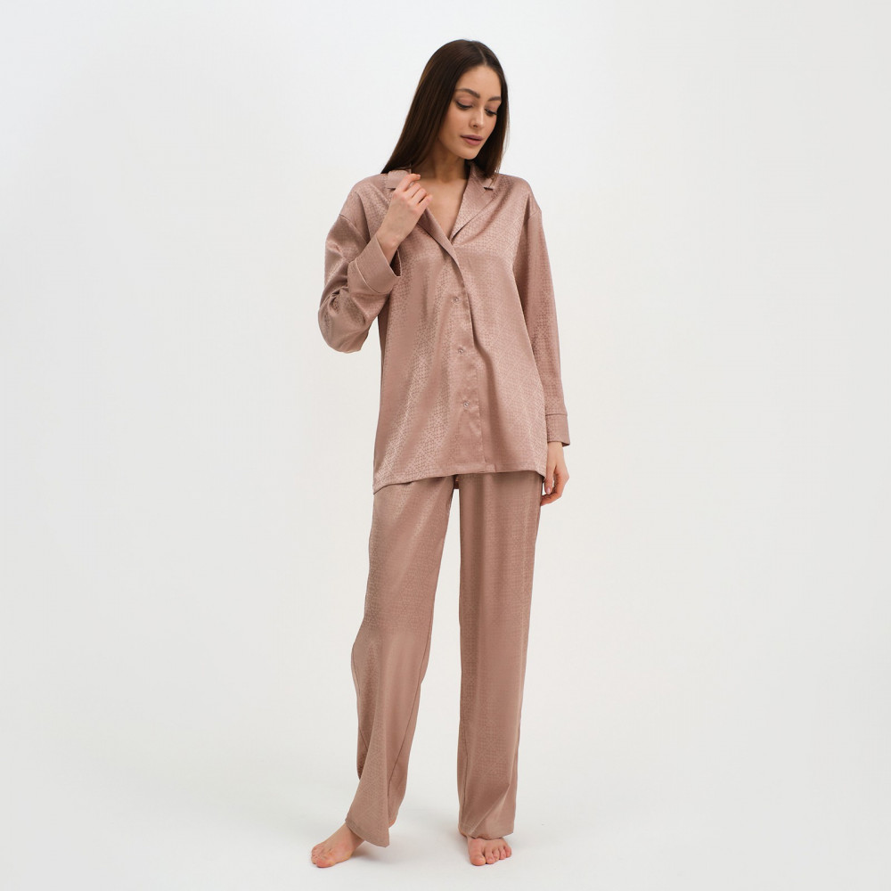 Пижама женская «Треугольники» | Silk | KAFTAN