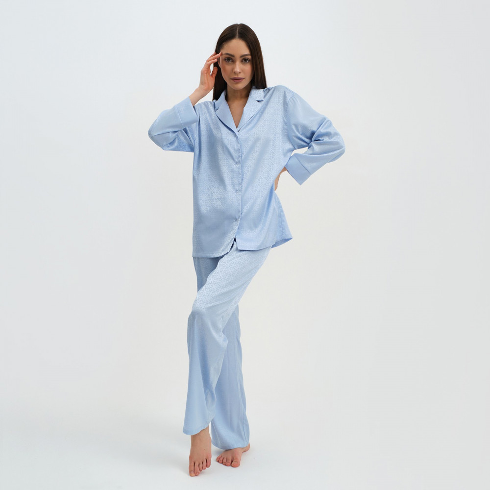 Пижама женская «Треугольники» | Silk | KAFTAN