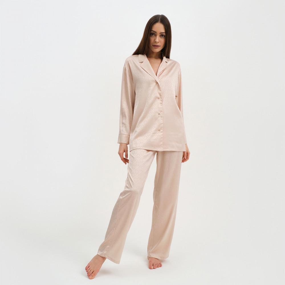 Пижама женская «Треугольники» | Silk | KAFTAN