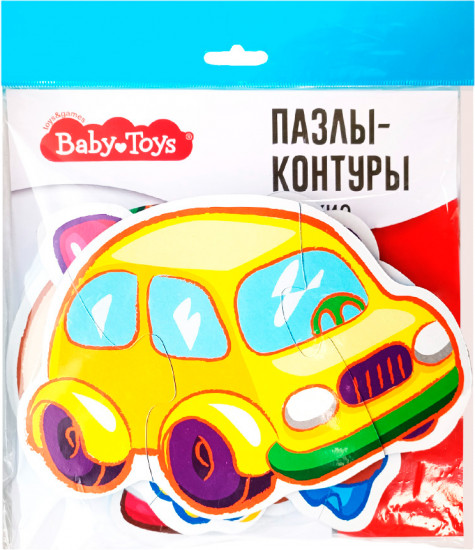 Пазлы-контуры мягкие «Игрушки»