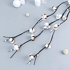 Декор тинги «Хлопок с шариками»