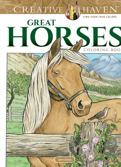 Great Horses Coloring Book