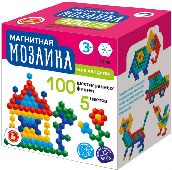 Мозаика магнитная