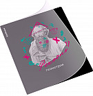 Тетрадь ученическая с пластиковой обложкой «Геометрия»