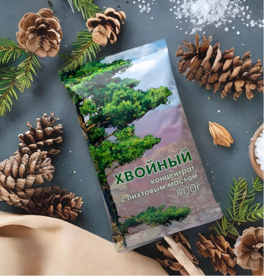 Соль для ванны с пихтовым маслом