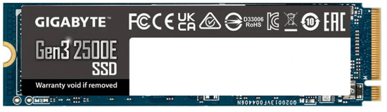 SSD накопитель Gigabyte Aorus Gen3 2500E