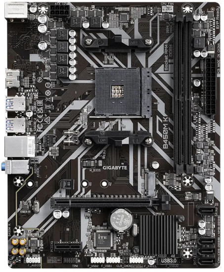 Материнская плата Gigabyte B450M K