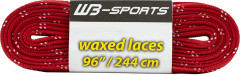 Шнурки для коньков с восковой пропиткой «Laces Wax»