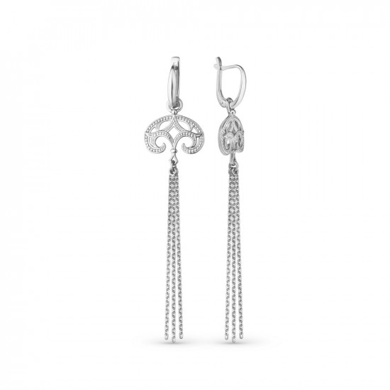 Серьги из серебра