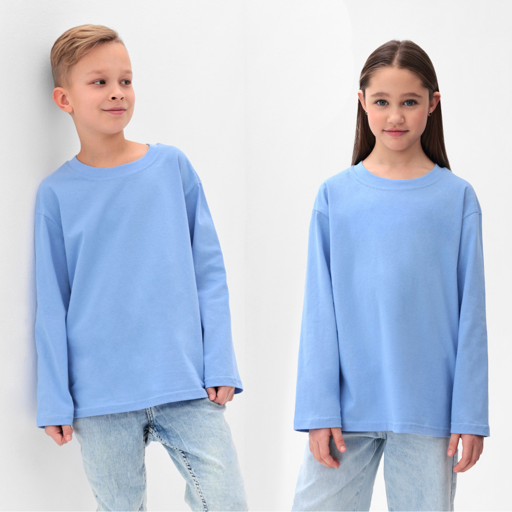 Лонгслив детский | Basic Line KIDS | MINAKU