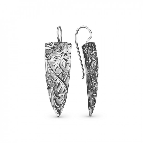 Серьги из серебра