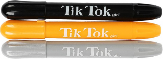 Аквагрим «Tik Tok»