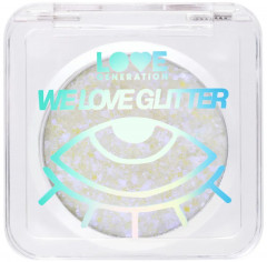 Глиттер для лица «We love glitter», оттенок 04 Gleam-a-palooza серебристо-фиолетовый
