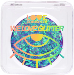 Глиттер для лица «We love glitter», оттенок 05 Sparkdown фиолетово-зеленый