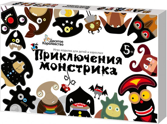 Игра настольная «Приключение монстрика»