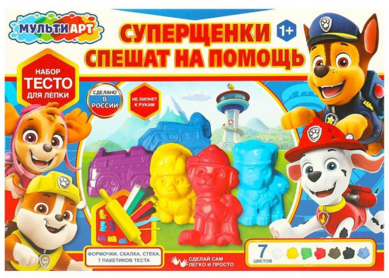 Набор для лепки «Суперщенки спешат на помощь»