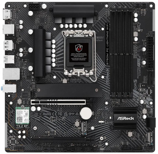 Материнская плата ASRock B760M PG Lightning Wifi