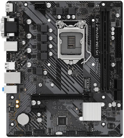 Материнская плата ASRock H510M-HDV/M.2 SE