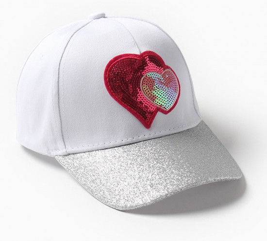 Кепка для девочек «Сердца»