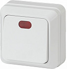 Выключатель одноклавишный с подсветкой