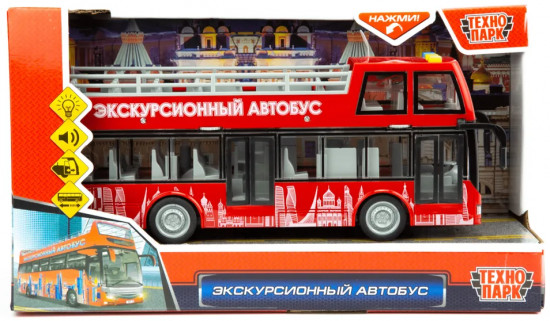 Машина инерционная «Экскурсионный автобус»