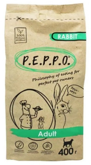 Корм для взрослых кошек с кроликом