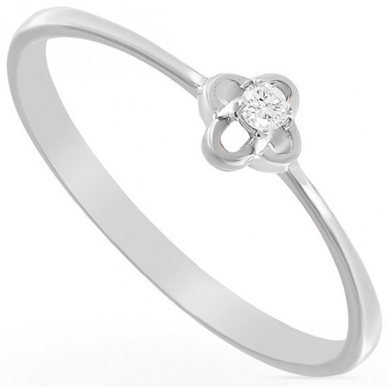 Кольцо из золота с бриллиантом