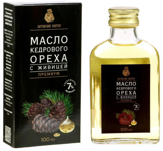 Масло кедровое с живицей