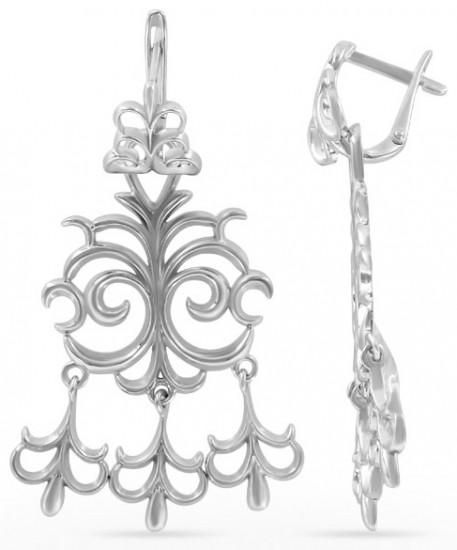 Серьги из серебра