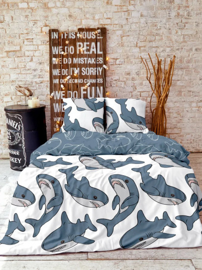 Комплект постельного белья «Plush sharks»