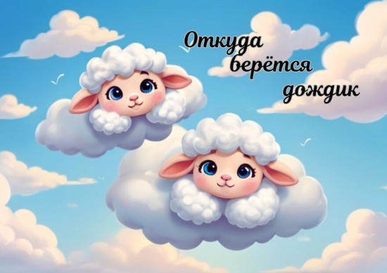 Сказка «Откуда берётся дождик»