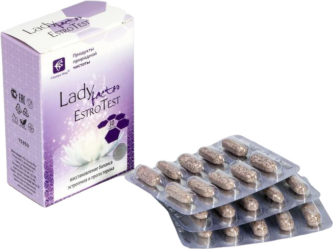 Таблетки «Lady Factor Estrotest» | Сашера-Мед