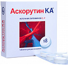 Таблетки для рассасывания «Аскорутин Ка»
