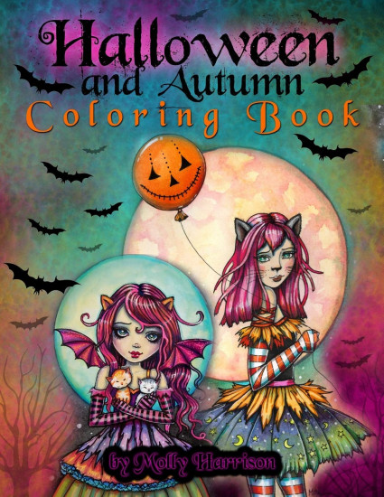Halloween and Autumn Coloring Book