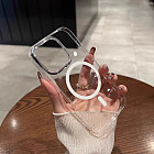 Чехол прозрачный с окошком на iPhone 15 Pro