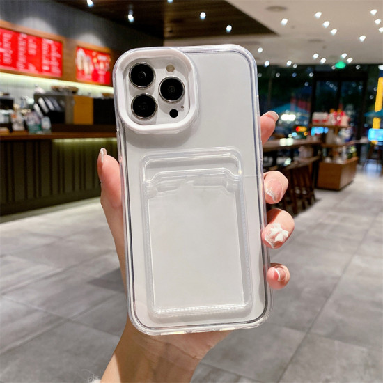 Чехол с цветными бортами IPhone 14 Pro Max