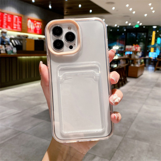 Чехол с цветными бортами IPhone 14 Pro Max