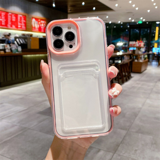 Чехол с цветными бортами IPhone 14 Pro Max