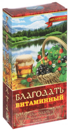 Бальзам витаминный «Благодать»