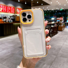 Чехол с цветными бортами IPhone 15 Pro