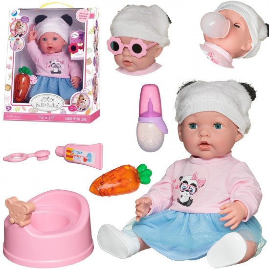 Игровой набор «Пупс-кукла панда и игровые предметы»