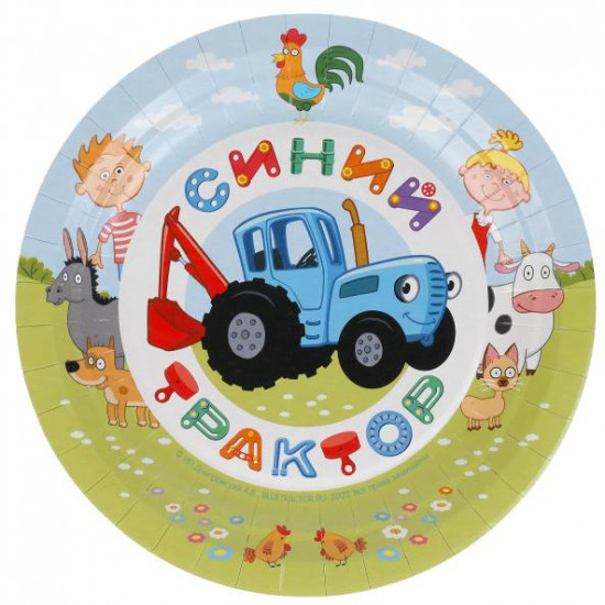 Набор бумажных тарелок