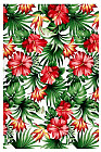 Полотенце банное «Red Hibiscus»