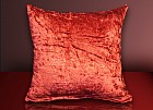 Наволочка декоративная (арт. pd012-1, бархат, 45х45 см, искусственный шелк)