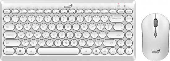 Набор беспроводной Genius Luxemate Q8000 White