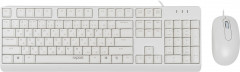 Набор проводной Rapoo X130PRO White
