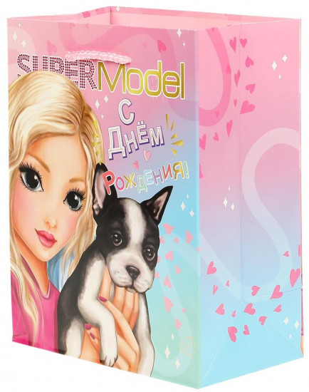 Пакет подарочный «Supermodel»