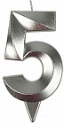 Свеча для торта «Цифра 5»